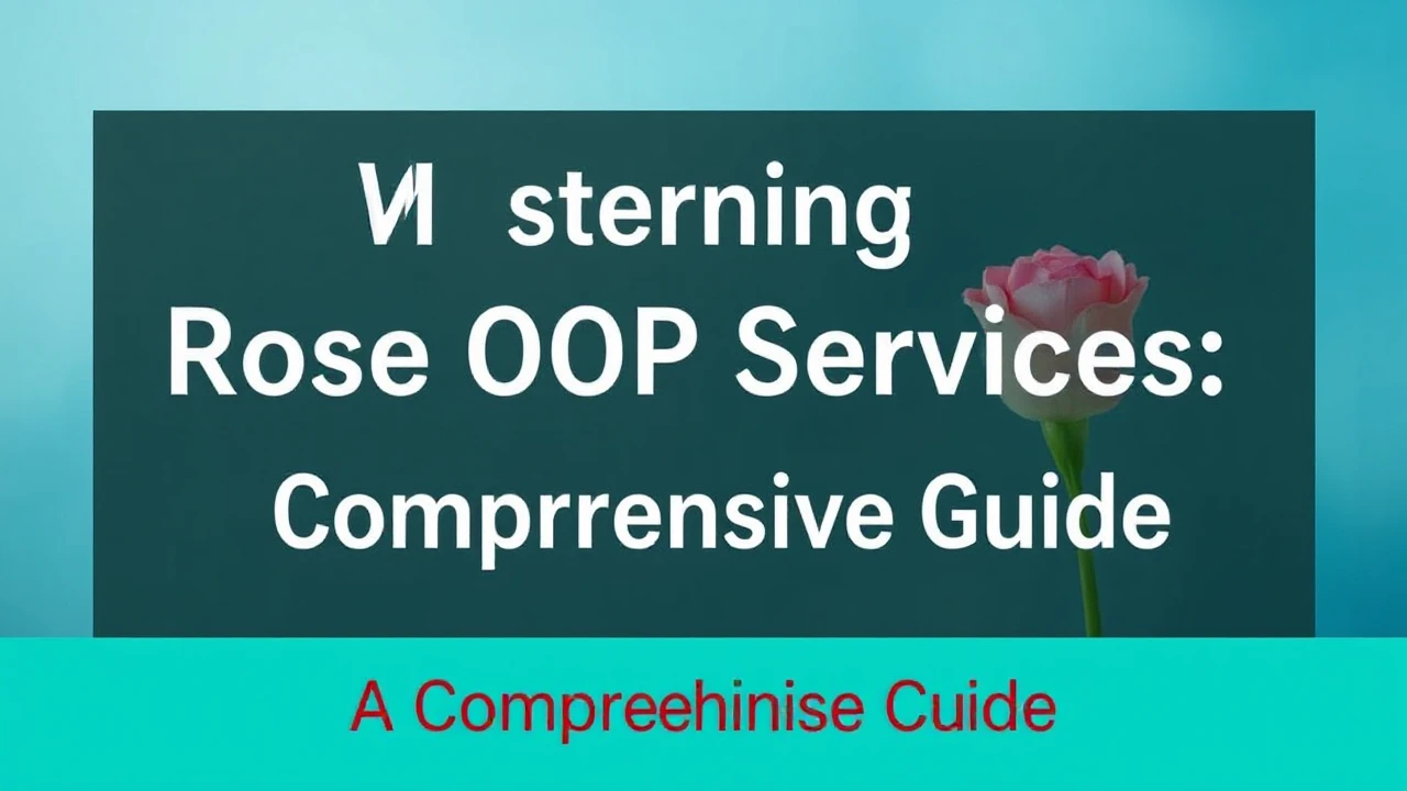 Mastering Rose OP Services: A Comprehensive Guide