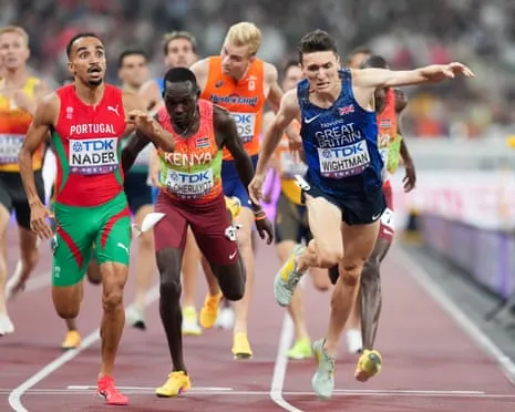 Great Britain's Jake Wightman Just Loses Out on Gold as Portuguese Isaac Nader Takes Dramatic 1500m Win