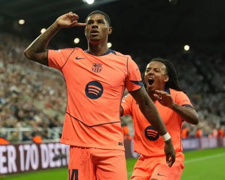 Striker ruins the Magpies' major night and claims: ‘I’m evolving at Barça’